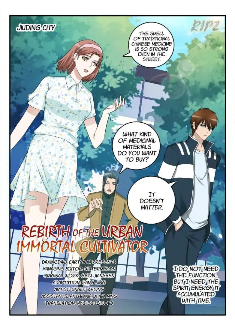 Rebirth of the Urban Immortal Cultivator Chapter 42 page 8 - 