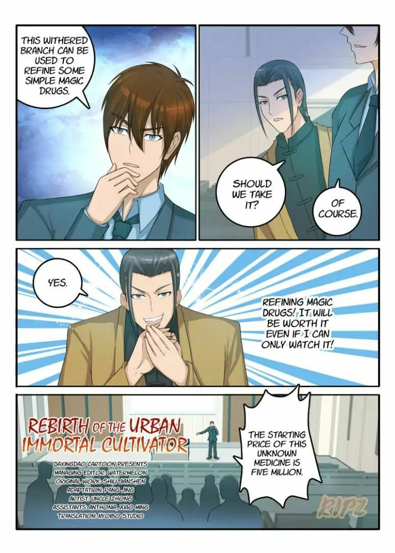 Rebirth of the Urban Immortal Cultivator Chapter 44 page 2 - 