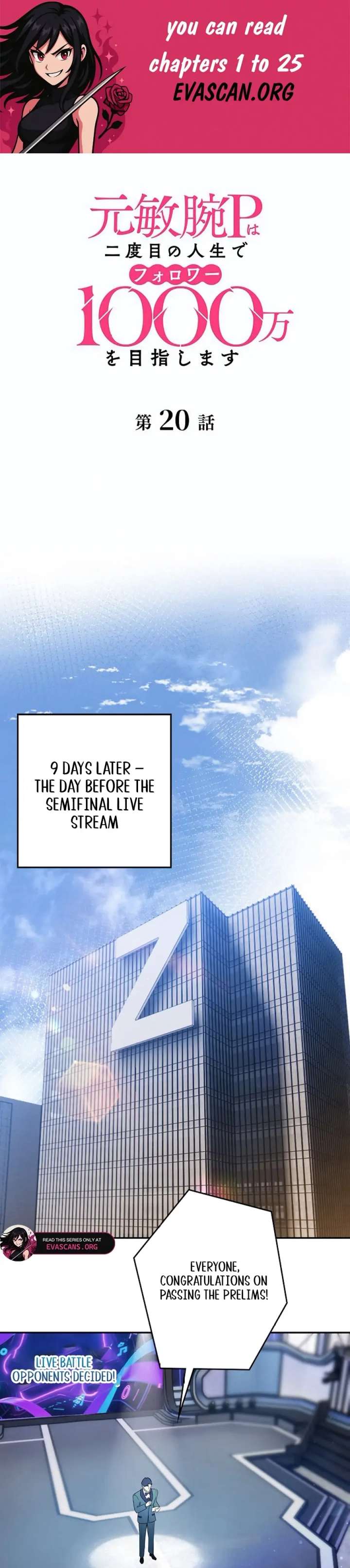 Reborn as a Producer, I’m Aiming for 10 Million Followers Chapter 20 page 1 - 