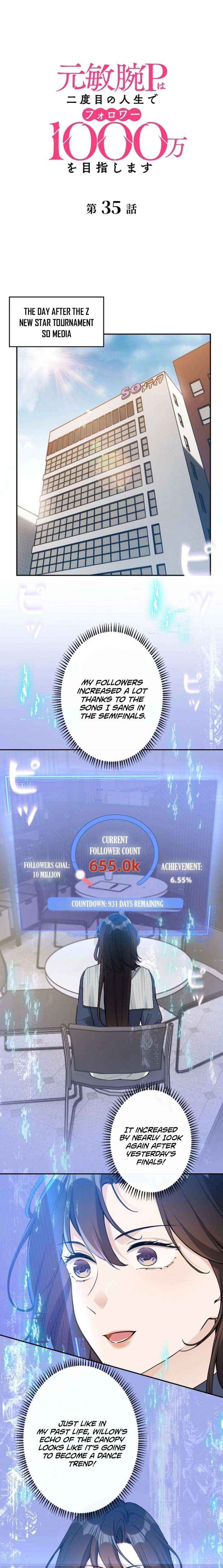 Reborn as a Producer, I’m Aiming for 10 Million Followers Chapter 35 page 2 - 