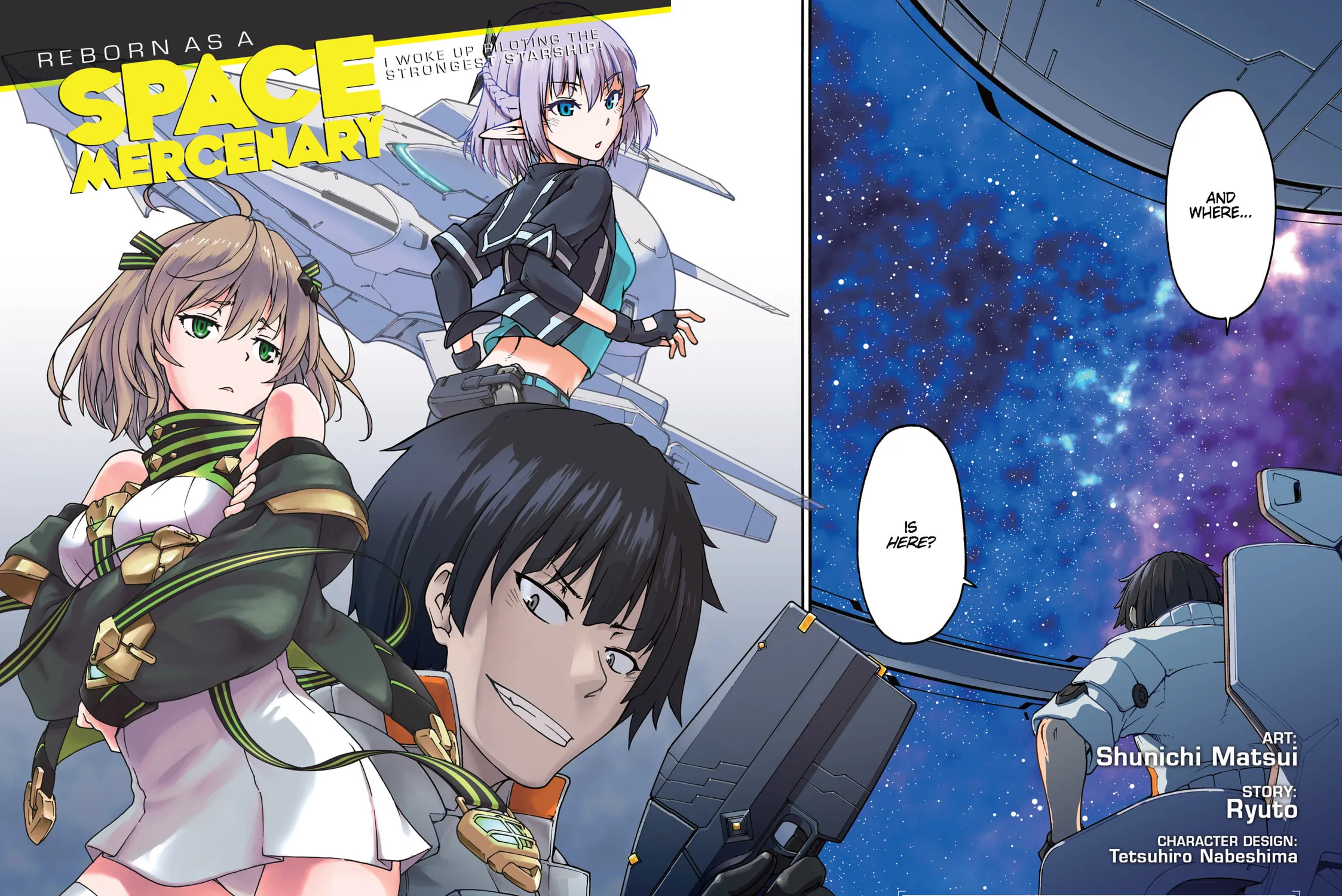 Reborn as a Space Mercenary: I Woke Up Piloting the Strongest Starship! Chapter 1 page 3 - 