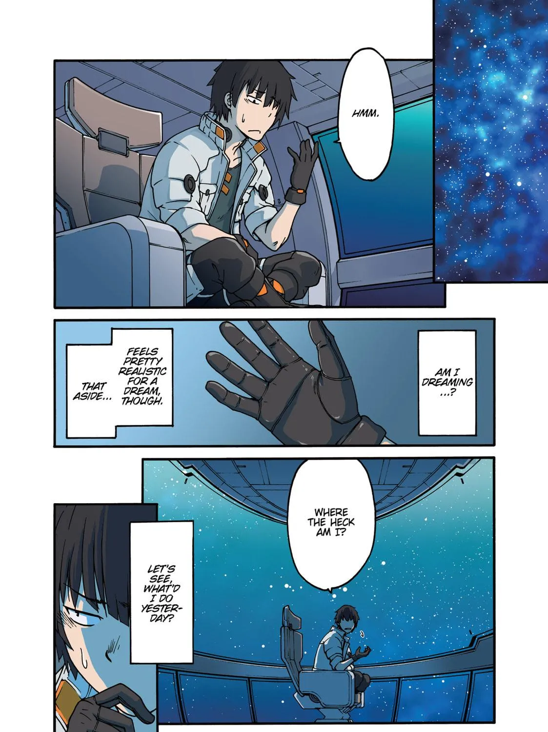 Reborn as a Space Mercenary: I Woke Up Piloting the Strongest Starship! Chapter 1 page 5 - 