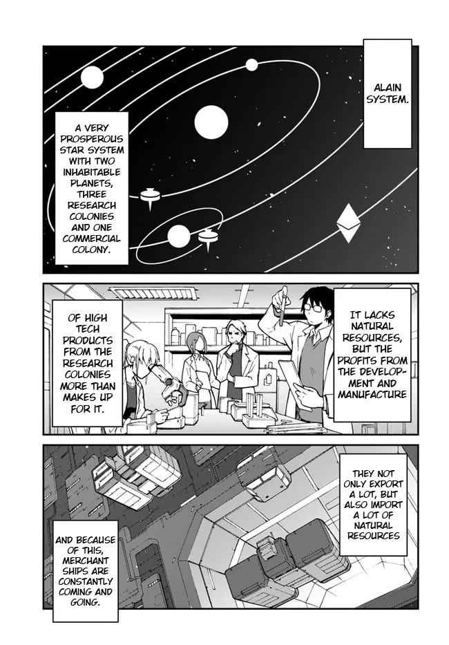 Reborn as a Space Mercenary: I Woke Up Piloting the Strongest Starship! Chapter 11.1 page 4 - 