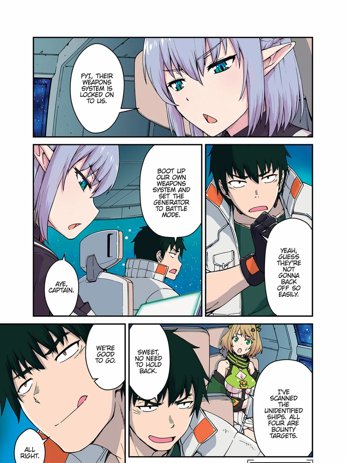 Reborn as a Space Mercenary: I Woke Up Piloting the Strongest Starship! Chapter 11 page 1 - 