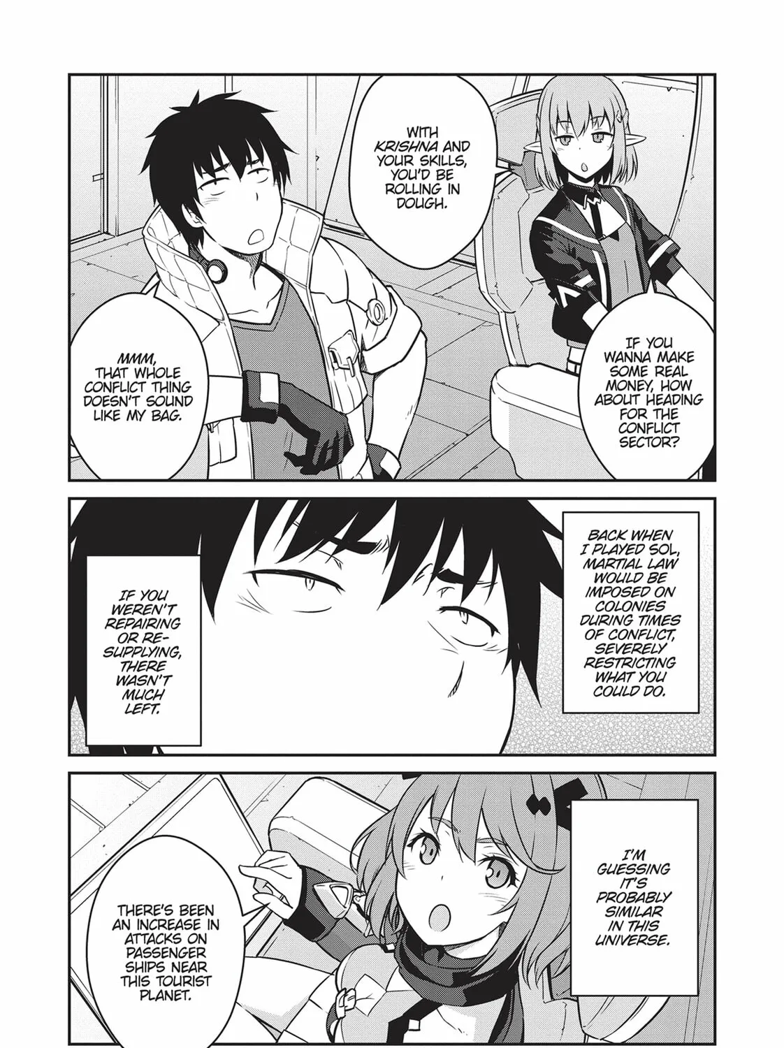 Reborn as a Space Mercenary: I Woke Up Piloting the Strongest Starship! Chapter 18 page 45 - 