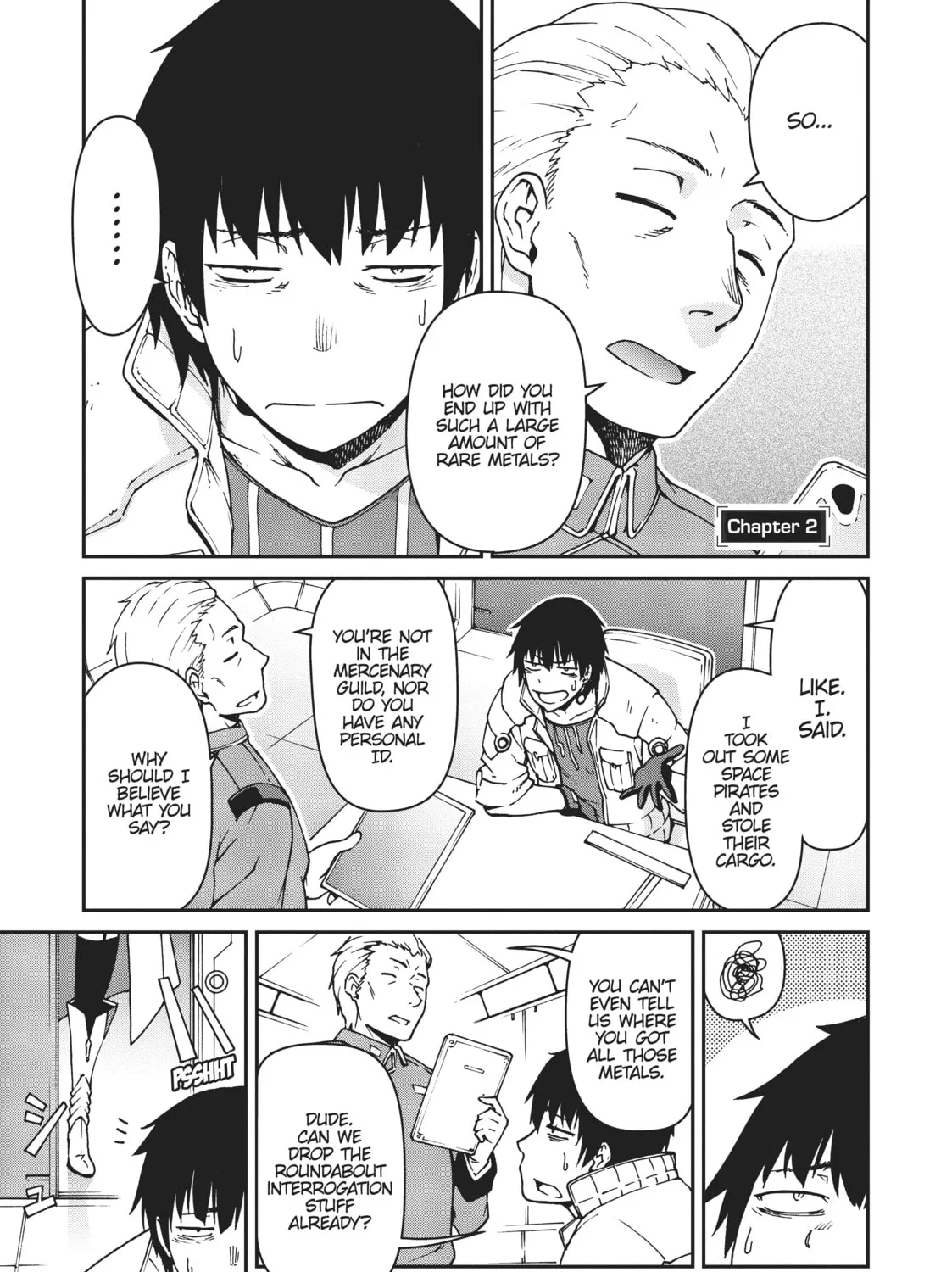 Reborn as a Space Mercenary: I Woke Up Piloting the Strongest Starship! Chapter 2 page 1 - 