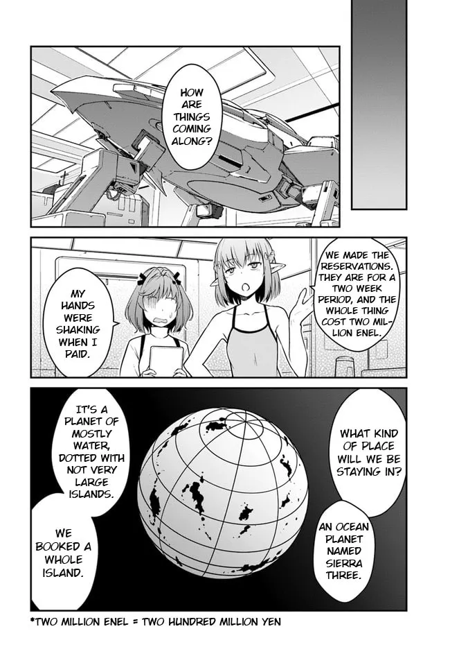 Reborn as a Space Mercenary: I Woke Up Piloting the Strongest Starship! Chapter 24.1 page 14 - 