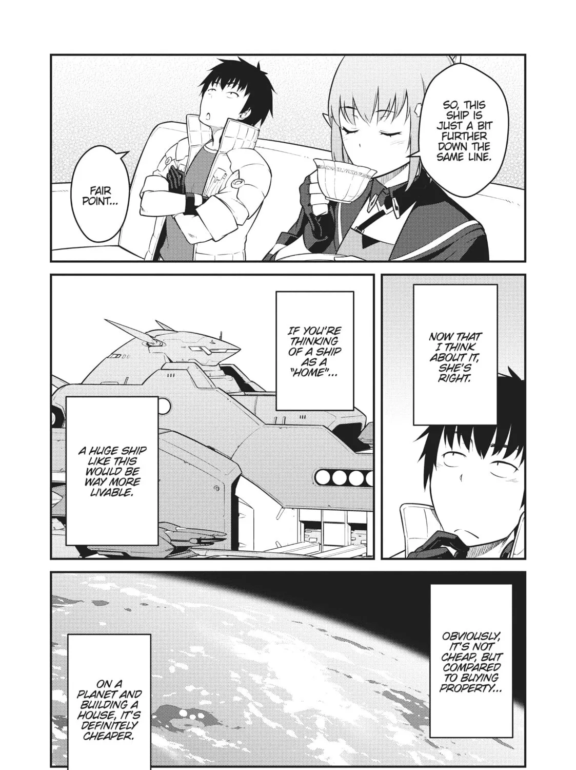 Reborn as a Space Mercenary: I Woke Up Piloting the Strongest Starship! Chapter 34 page 57 - 