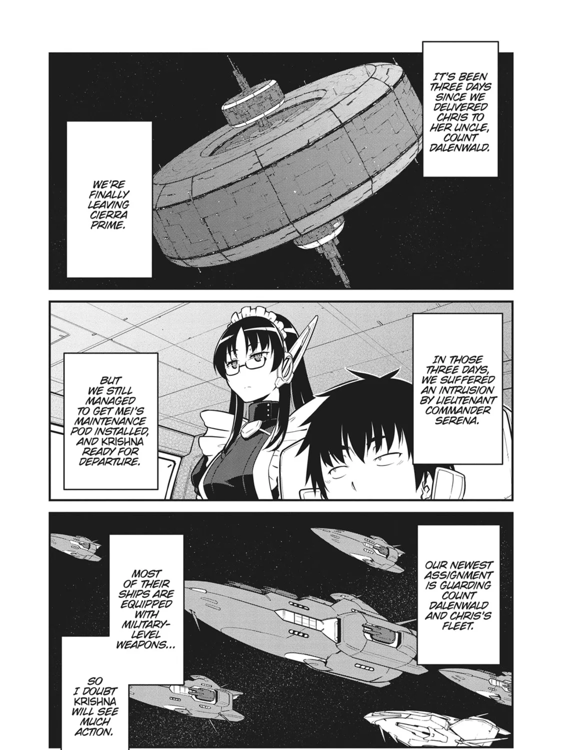 Reborn as a Space Mercenary: I Woke Up Piloting the Strongest Starship! Chapter 36 page 3 - 