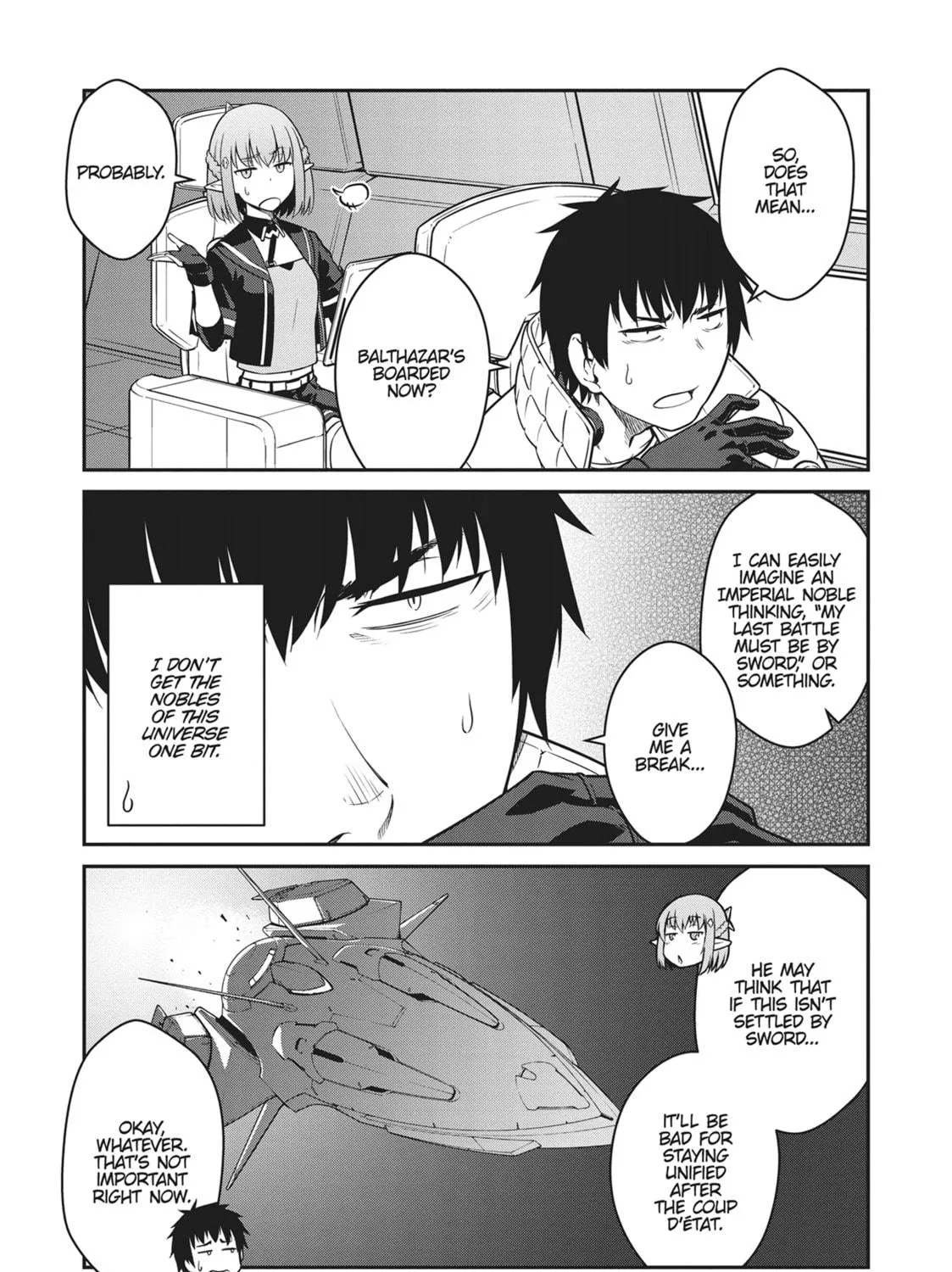 Reborn as a Space Mercenary: I Woke Up Piloting the Strongest Starship! Chapter 37 page 9 - 