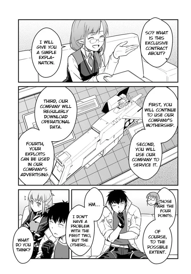 Reborn as a Space Mercenary: I Woke Up Piloting the Strongest Starship! Chapter 40.2 page 1 - 