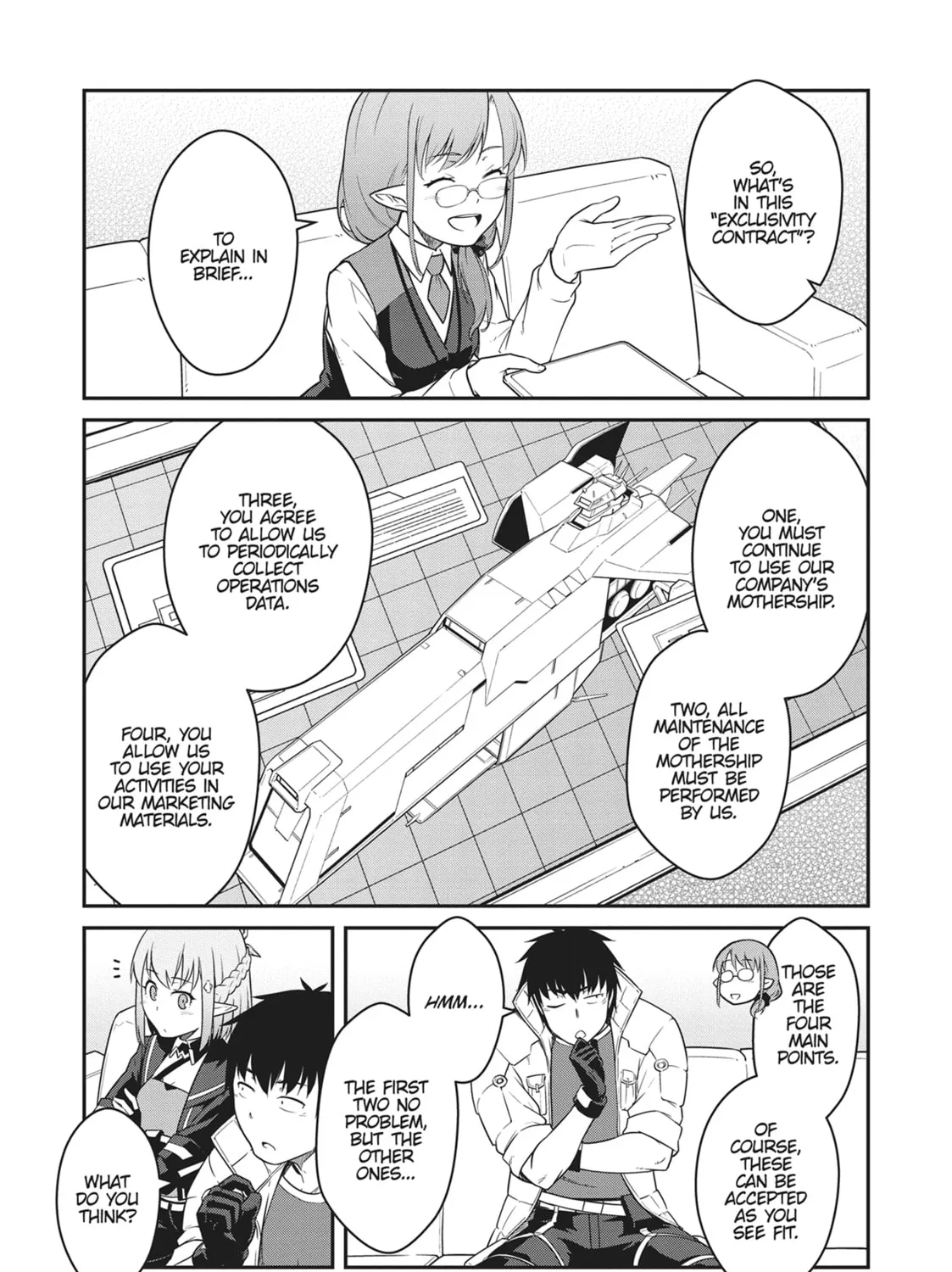 Reborn as a Space Mercenary: I Woke Up Piloting the Strongest Starship! Chapter 40 page 33 - 