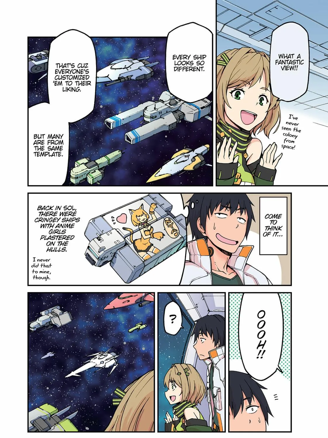 Reborn as a Space Mercenary: I Woke Up Piloting the Strongest Starship! Chapter 6 page 5 - 