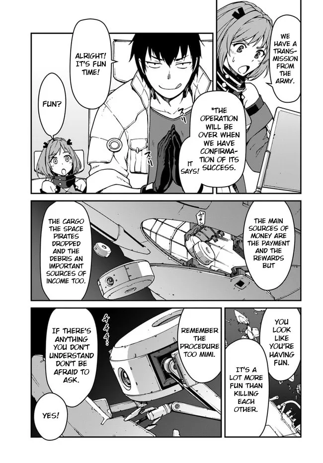 Reborn as a Space Mercenary: I Woke Up Piloting the Strongest Starship! Chapter 7.1 page 7 - 