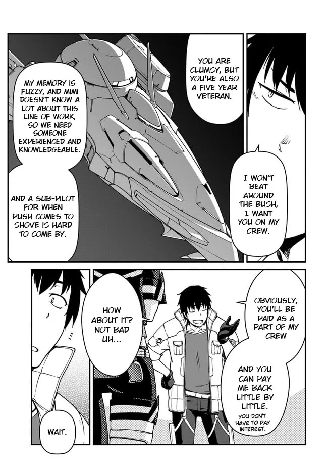 Reborn as a Space Mercenary: I Woke Up Piloting the Strongest Starship! Chapter 8.1 page 11 - 