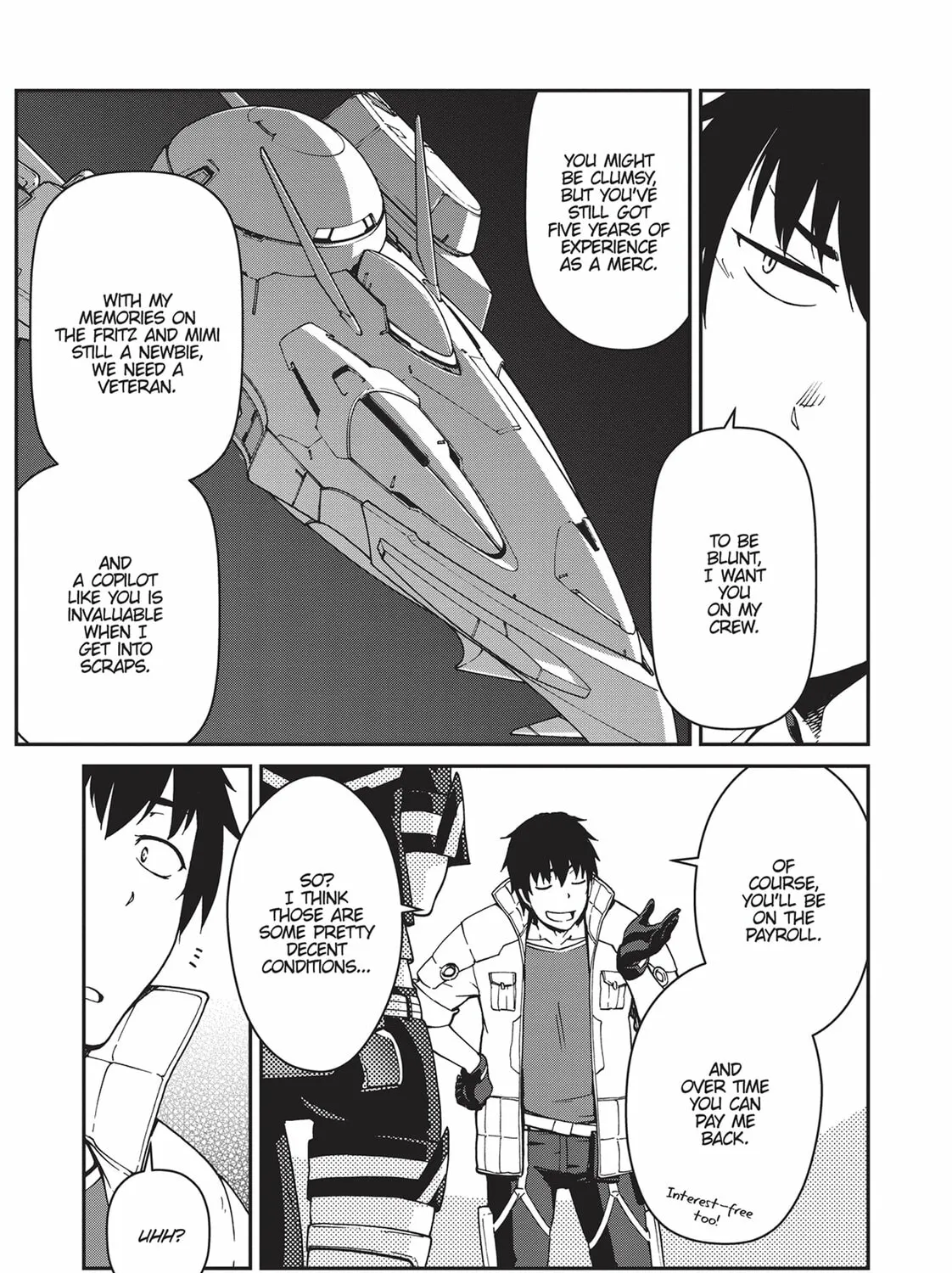 Reborn as a Space Mercenary: I Woke Up Piloting the Strongest Starship! Chapter 8 page 21 - 