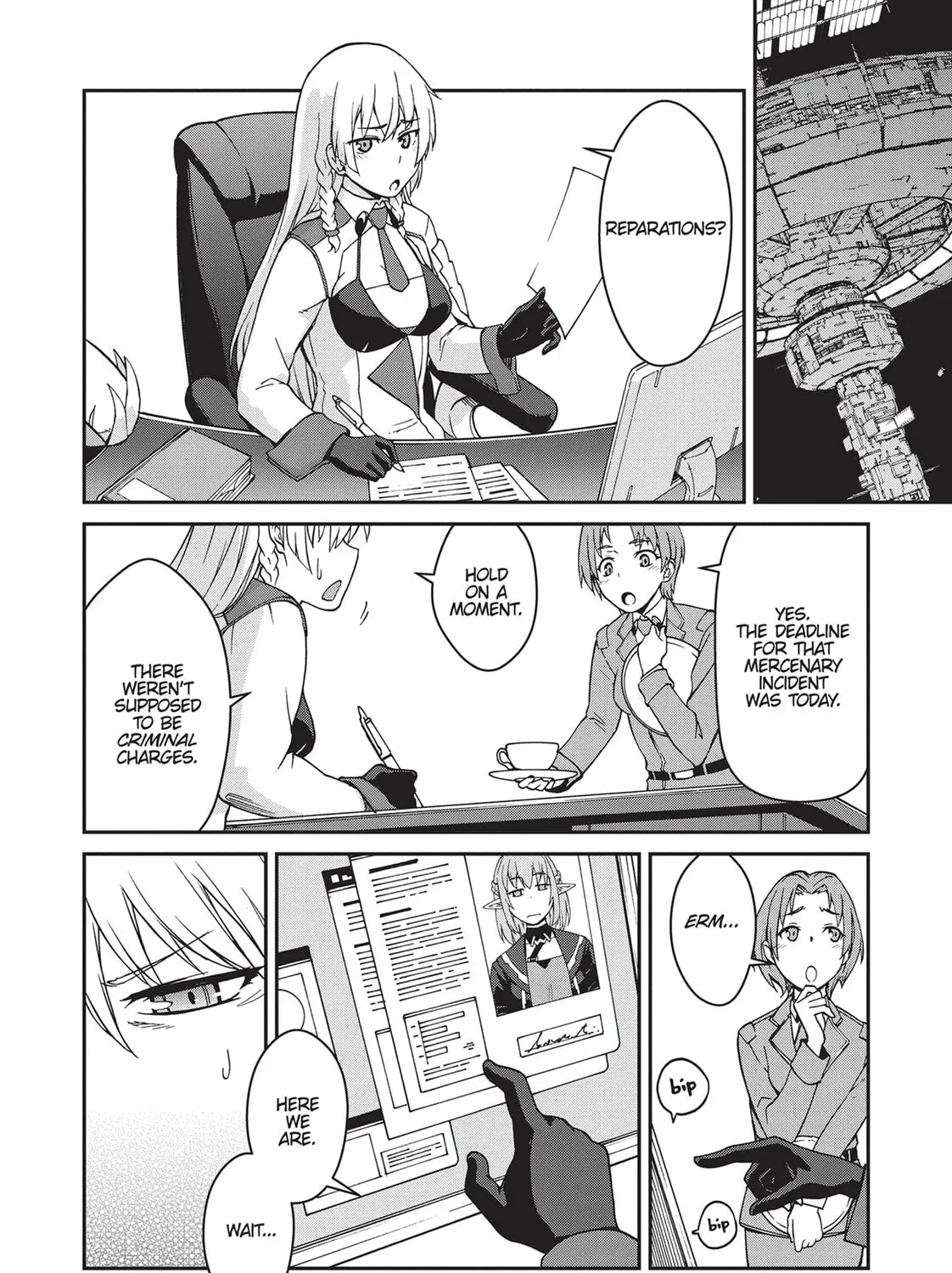 Reborn as a Space Mercenary: I Woke Up Piloting the Strongest Starship! Chapter 8 page 27 - 