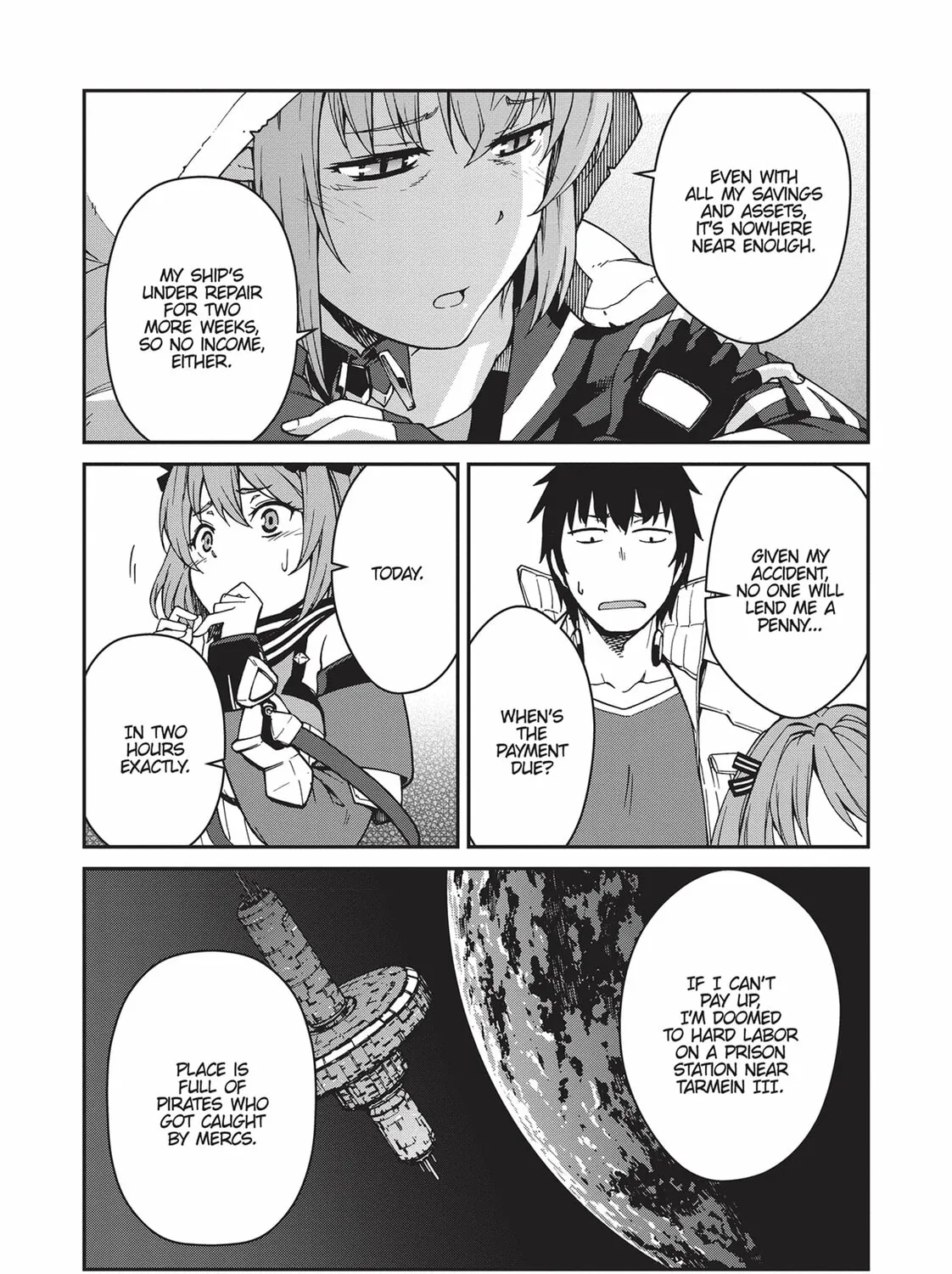 Reborn as a Space Mercenary: I Woke Up Piloting the Strongest Starship! Chapter 8 page 7 - 