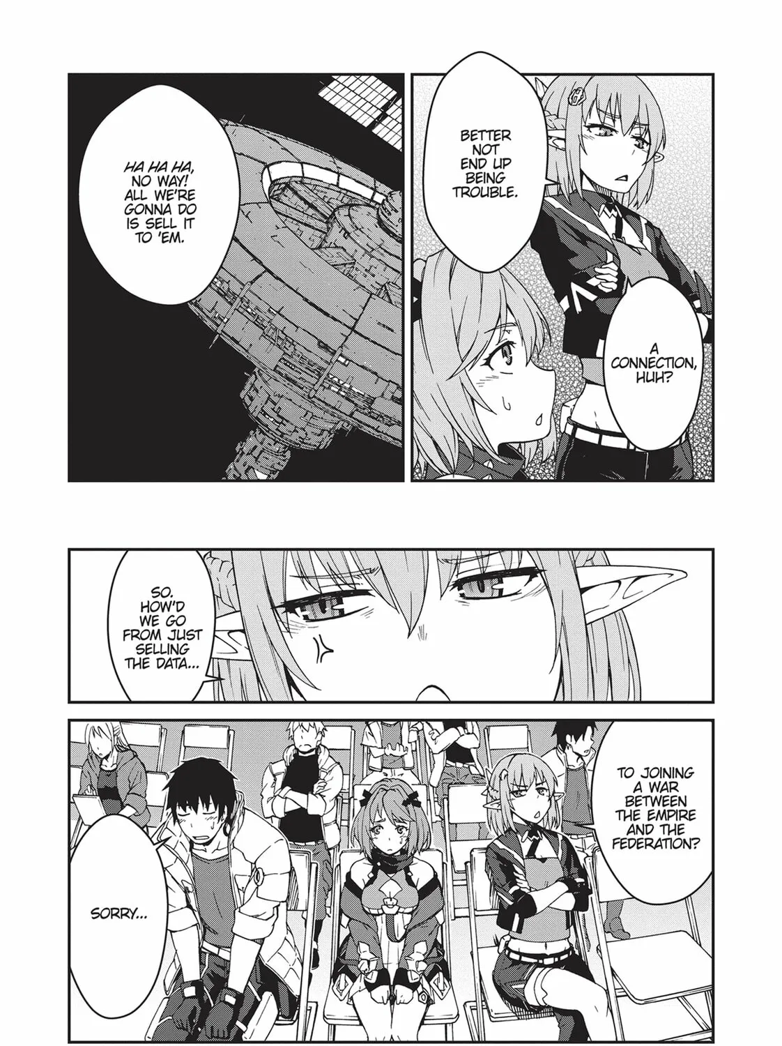 Reborn as a Space Mercenary: I Woke Up Piloting the Strongest Starship! Chapter 9 page 45 - 