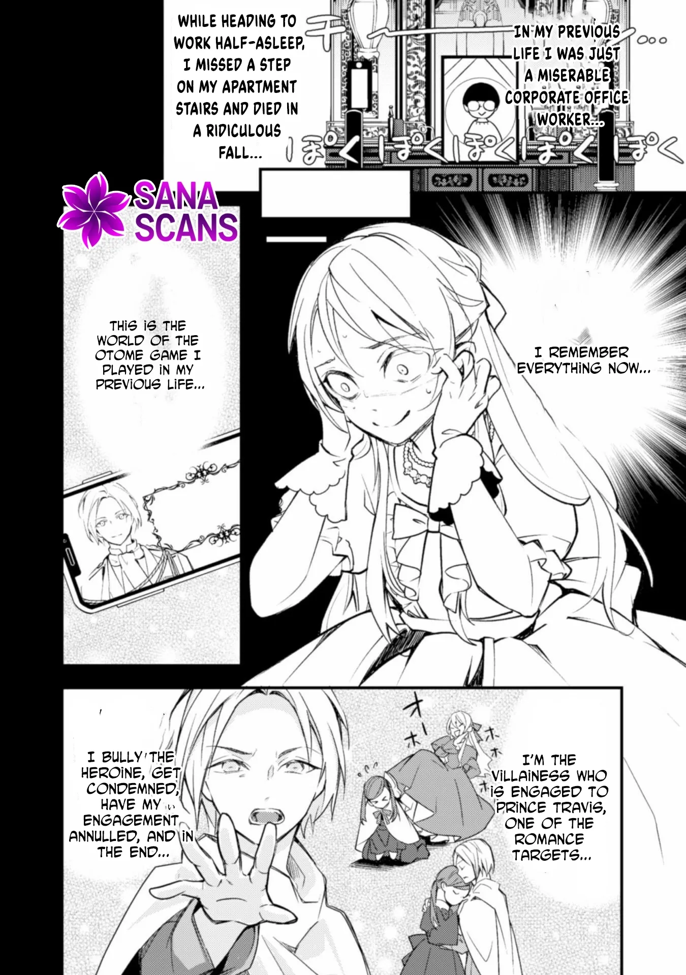 Reborn as a Villainess, Avoiding Ruin with a Hidden Elite Prince Chapter 1 page 10 - 