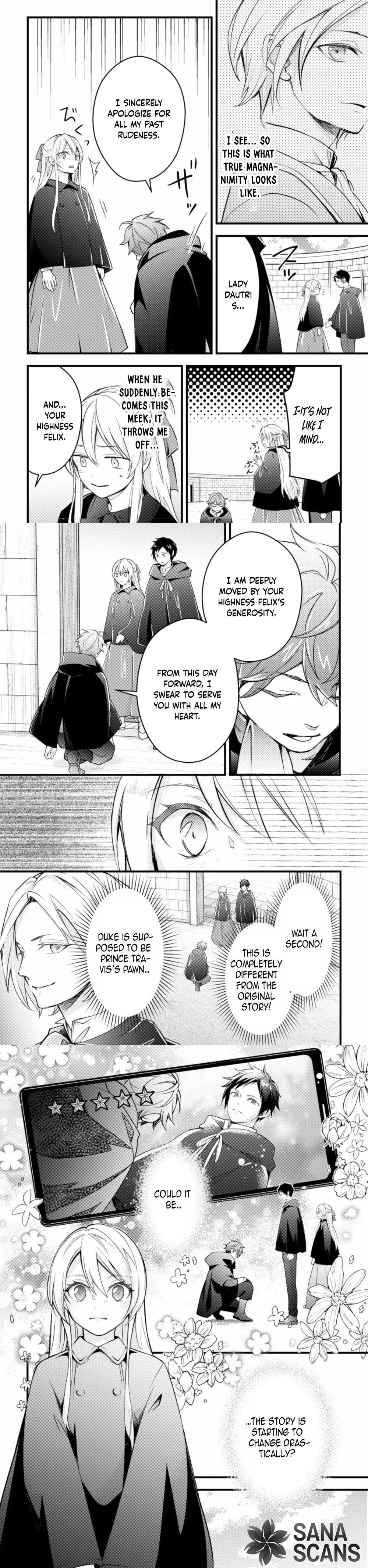 Reborn as a Villainess, Avoiding Ruin with a Hidden Elite Prince Chapter 6 page 6 - 