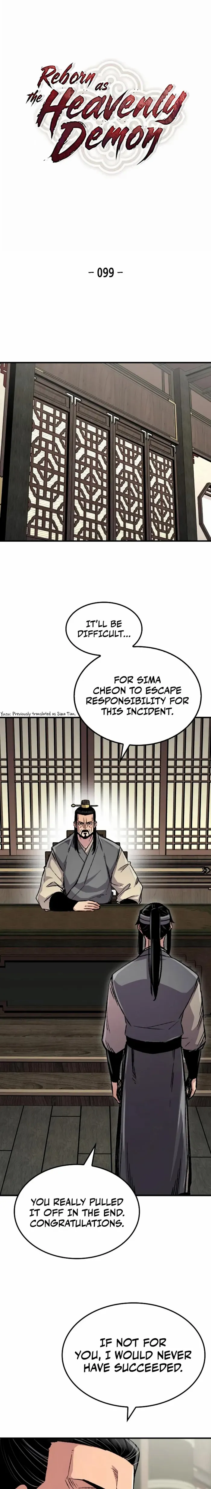 Reborn As The Heavenly Demon Chapter 99 page 2 - 