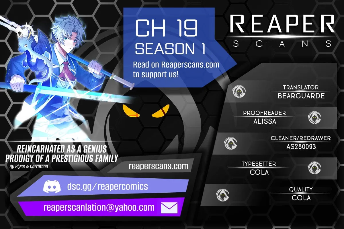 Reborn as the Overpowered Genius Lord Chapter 19 page 1 - 