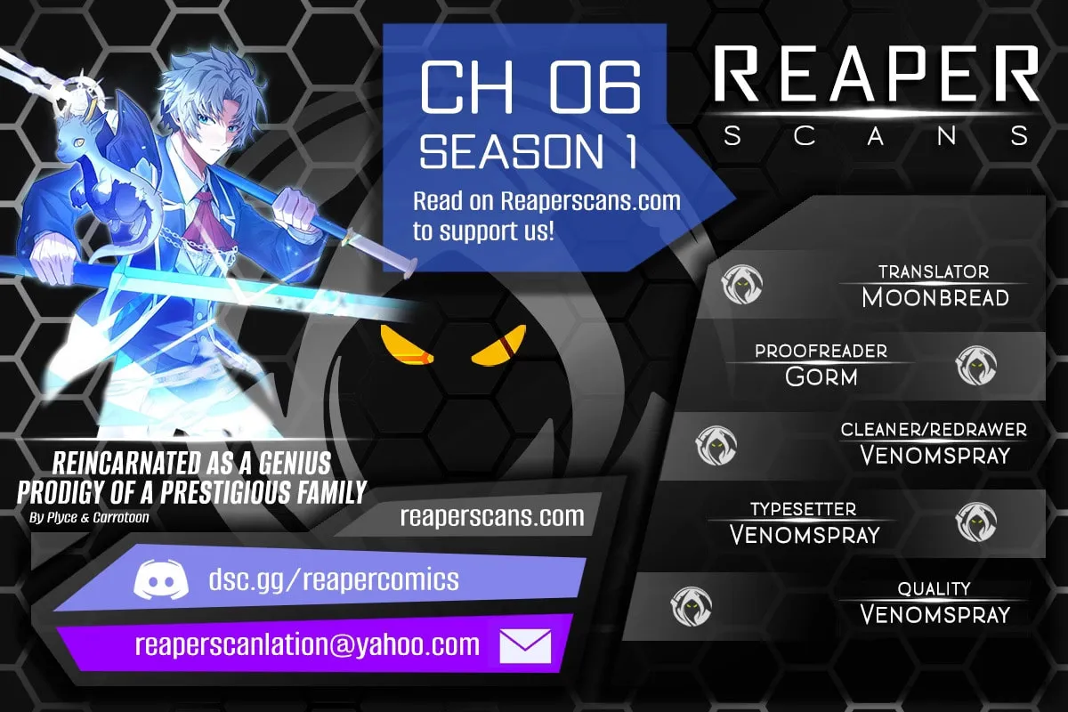 Reborn as the Overpowered Genius Lord Chapter 6 page 1 - 