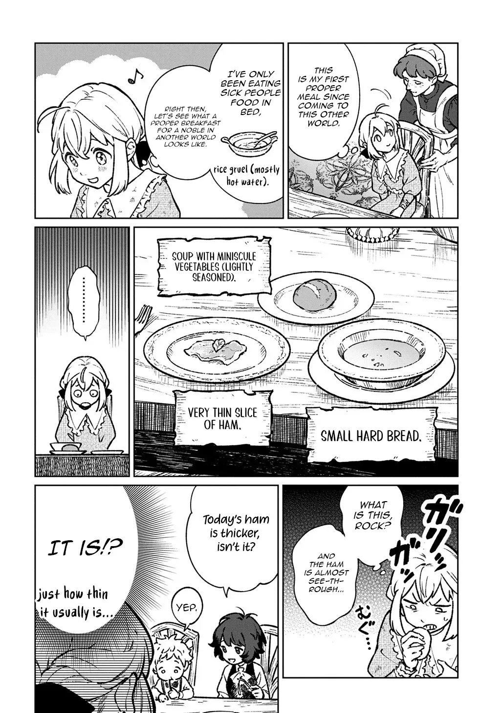 Reborn in Another World, All I Know is Daily-Life Spells. Chapter 1 page 13 - 