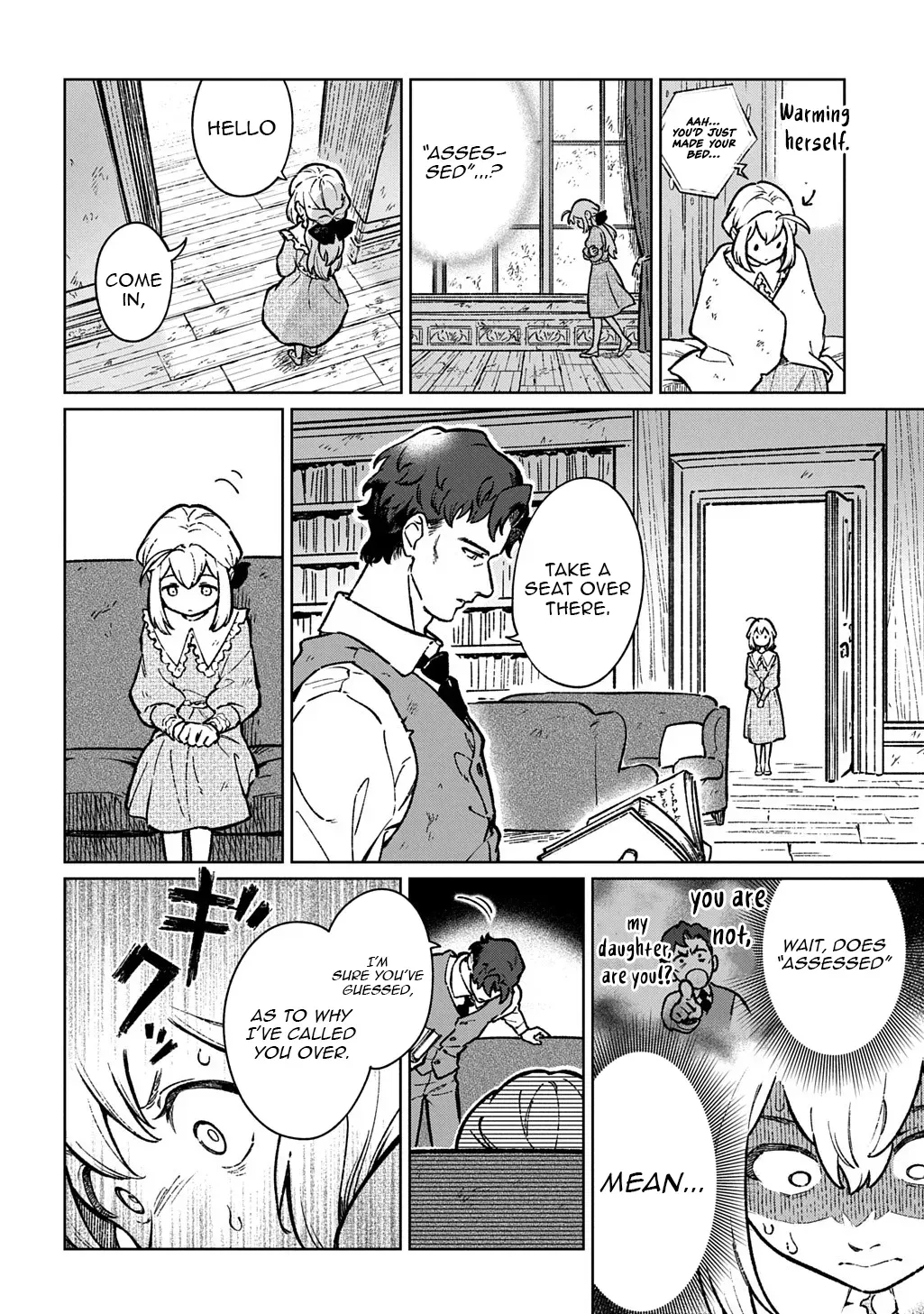 Reborn in Another World, All I Know is Daily-Life Spells. Chapter 1 page 17 - 
