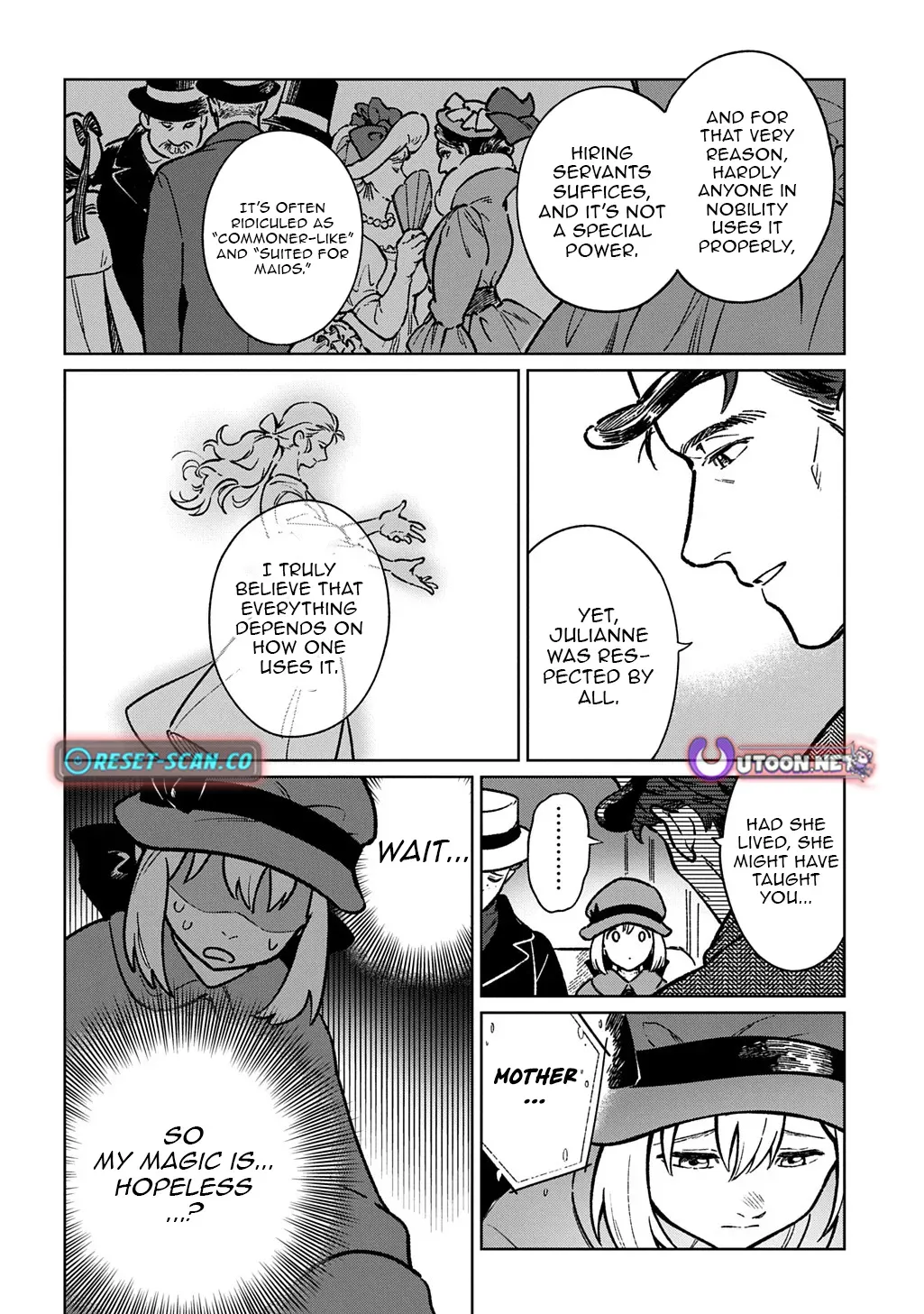 Reborn in Another World, All I Know is Daily-Life Spells. Chapter 1 page 23 - 