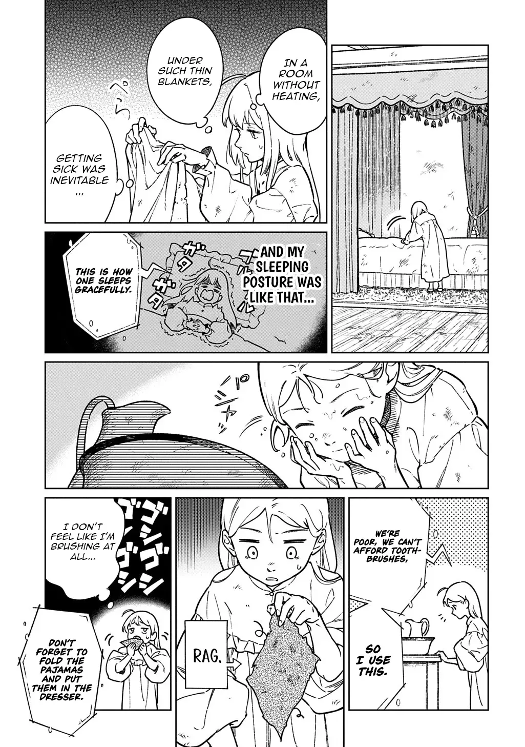 Reborn in Another World, All I Know is Daily-Life Spells. Chapter 1 page 6 - 