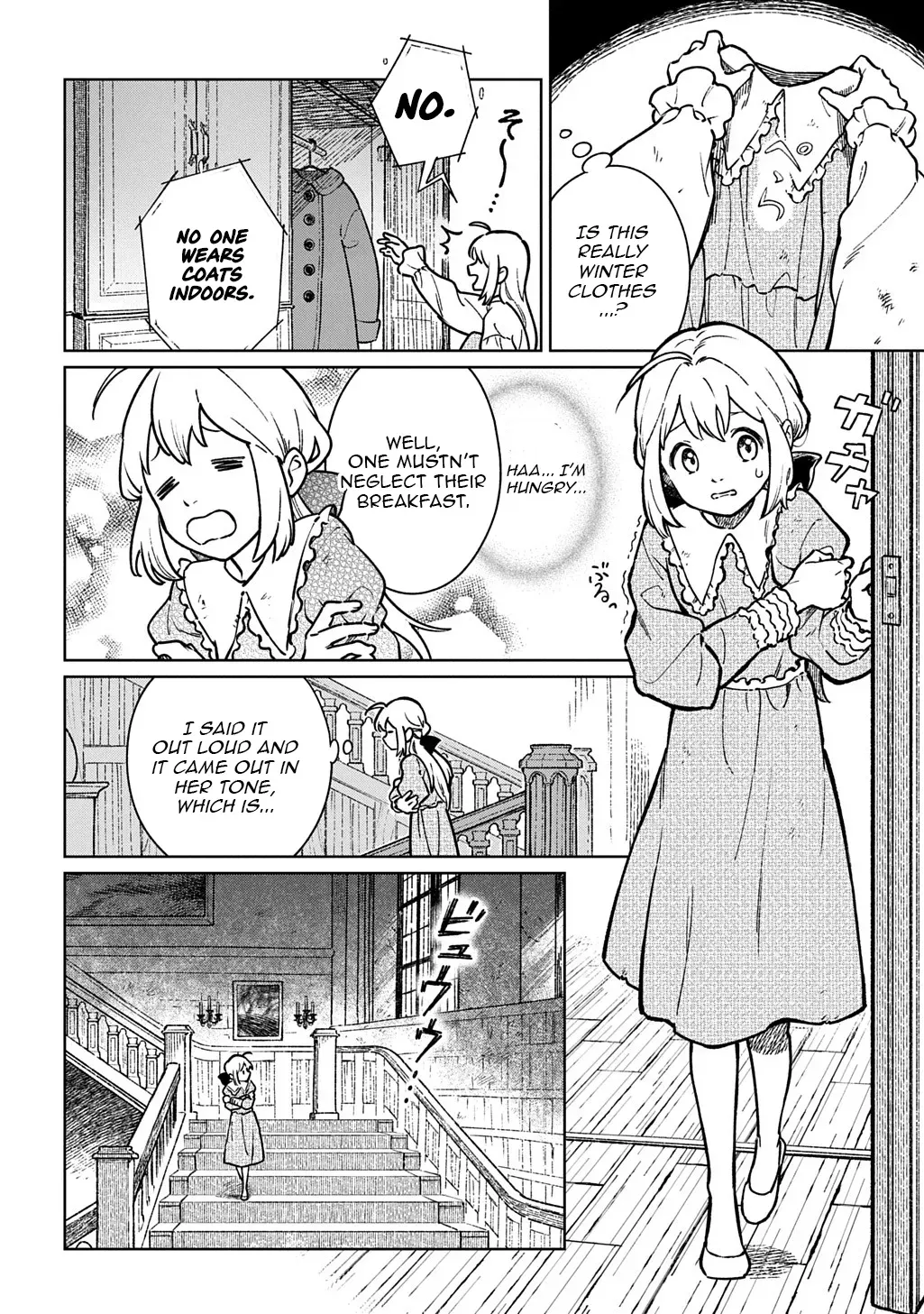 Reborn in Another World, All I Know is Daily-Life Spells. Chapter 1 page 7 - 