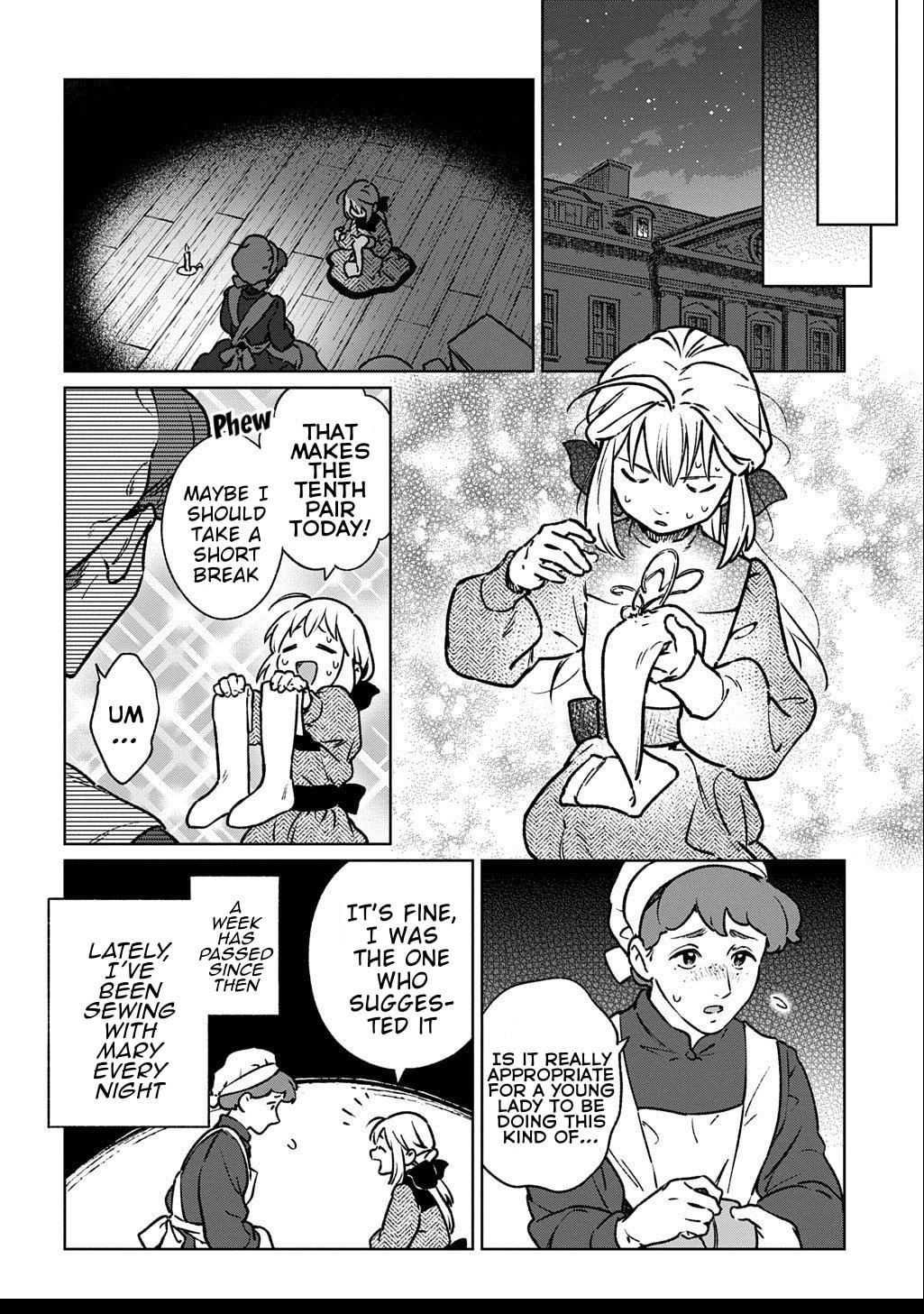Reborn in Another World, All I Know is Daily-Life Spells. Chapter 2 page 12 - 