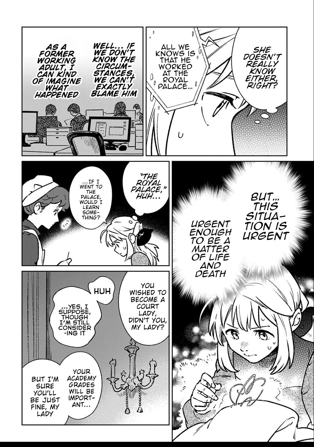 Reborn in Another World, All I Know is Daily-Life Spells. Chapter 2 page 16 - 