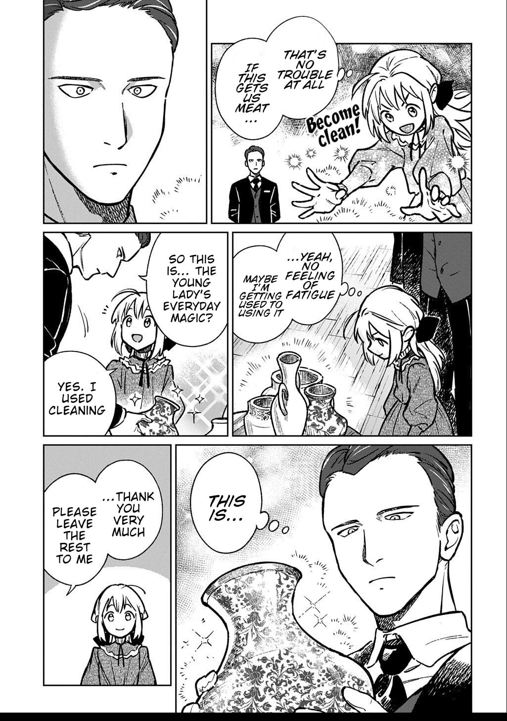Reborn in Another World, All I Know is Daily-Life Spells. Chapter 2 page 32 - 