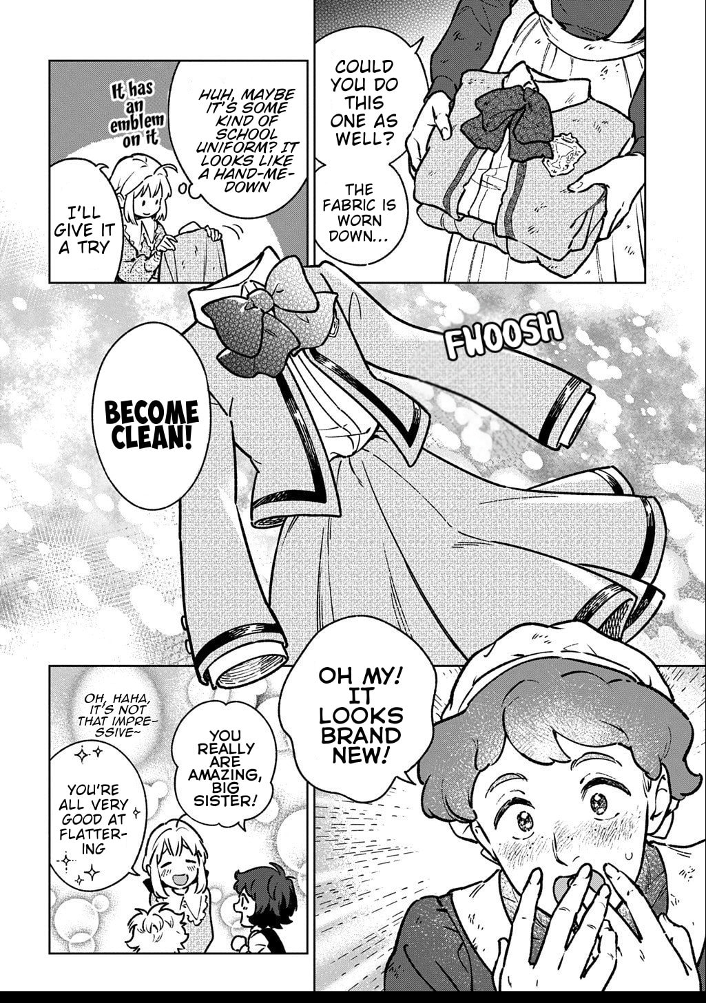 Reborn in Another World, All I Know is Daily-Life Spells. Chapter 2 page 6 - 