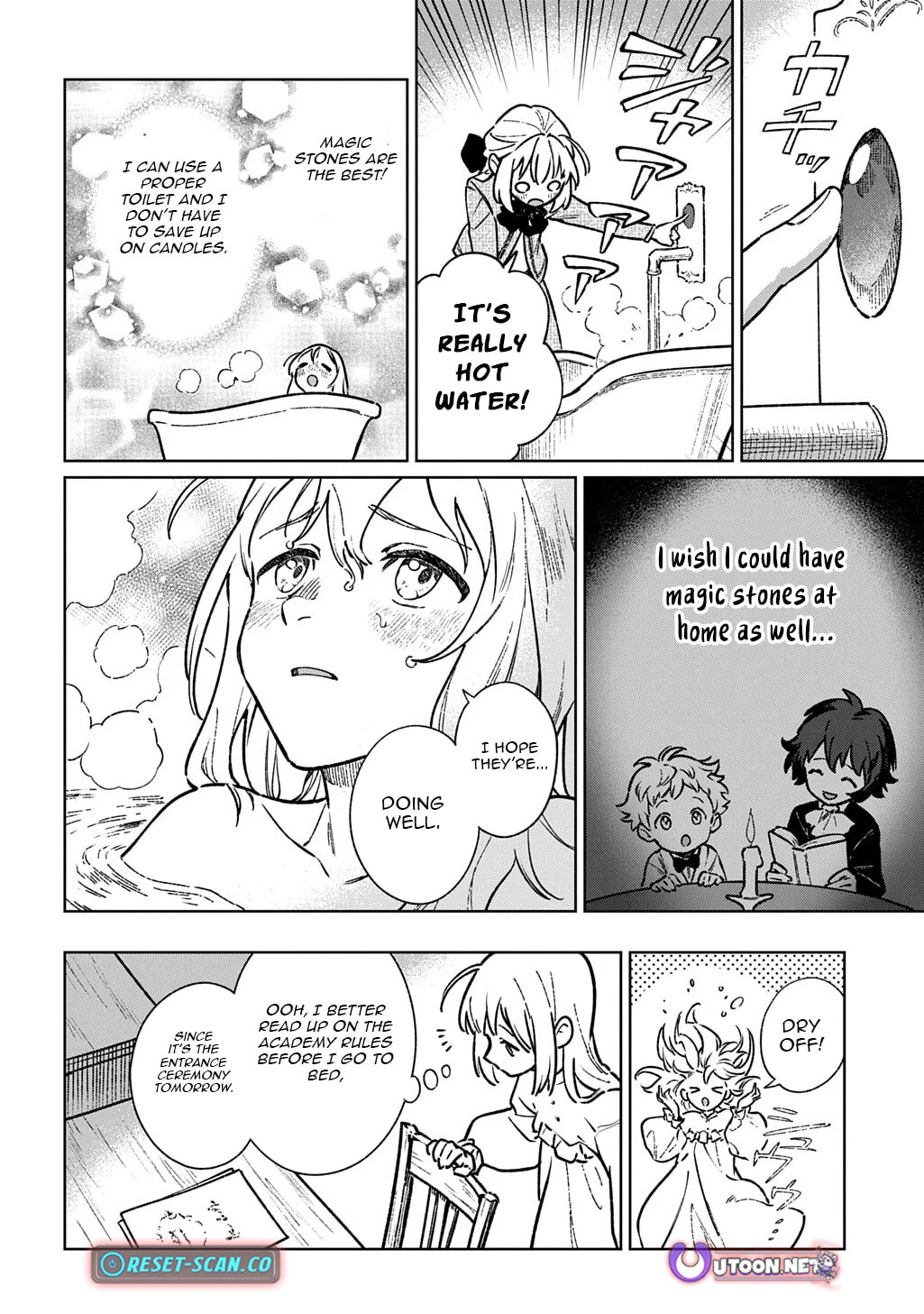 Reborn in Another World, All I Know is Daily-Life Spells. Chapter 3.2 page 2 - 