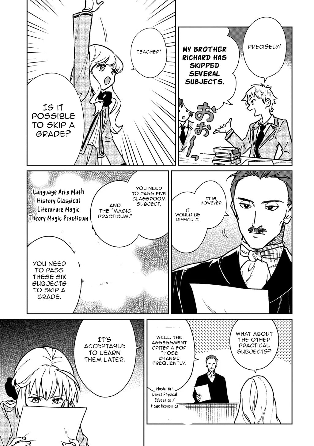 Reborn in Another World, All I Know is Daily-Life Spells. Chapter 3.2 page 11 - 