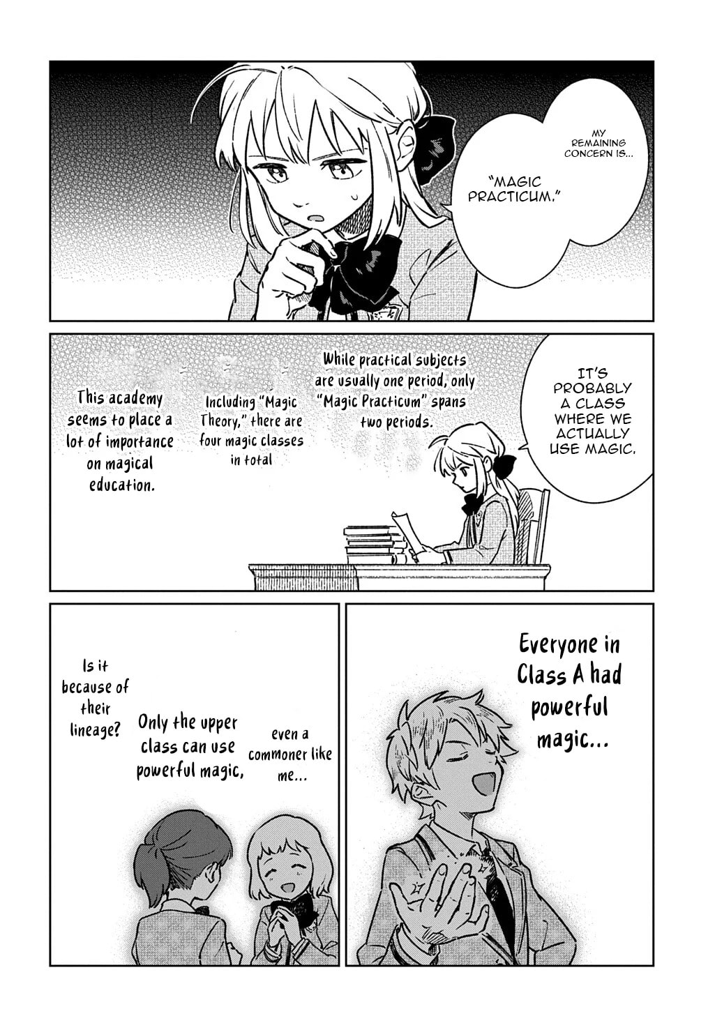 Reborn in Another World, All I Know is Daily-Life Spells. Chapter 3.2 page 16 - 
