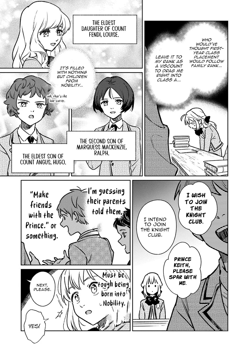 Reborn in Another World, All I Know is Daily-Life Spells. Chapter 3.2 page 7 - 