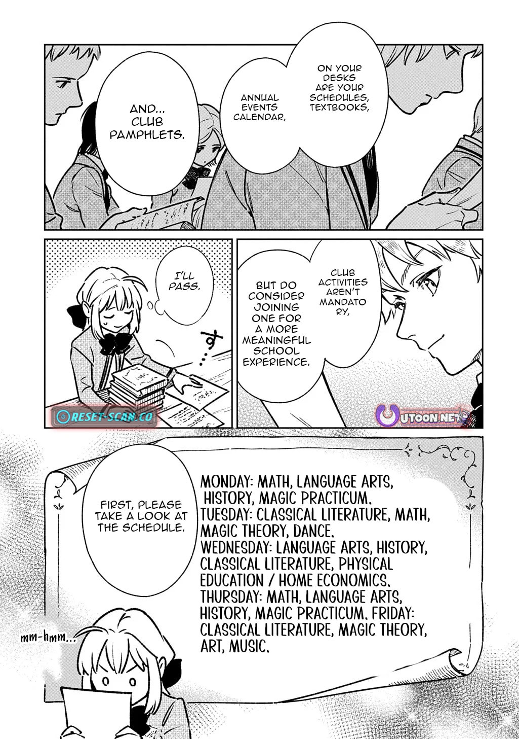 Reborn in Another World, All I Know is Daily-Life Spells. Chapter 3.2 page 9 - 
