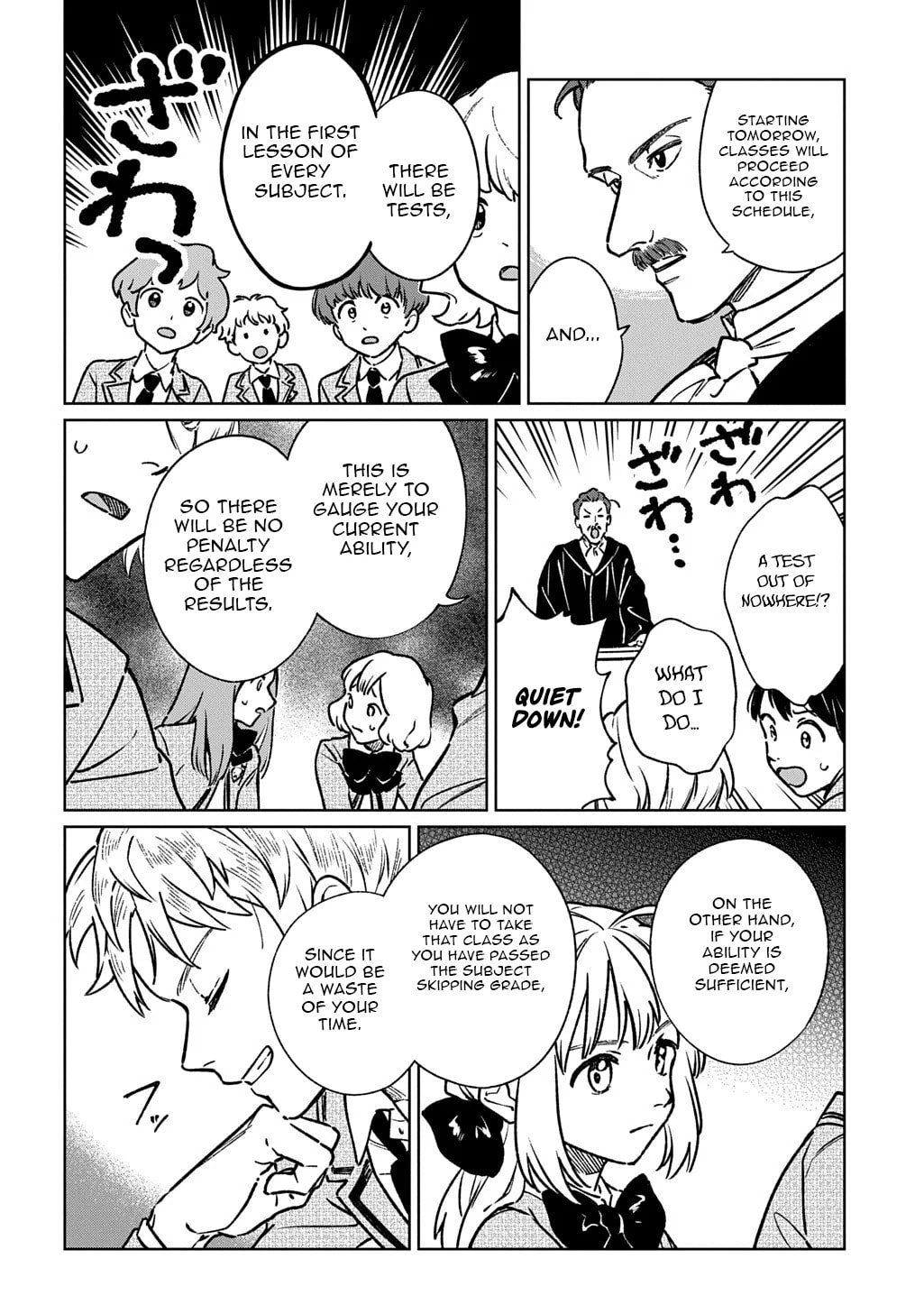 Reborn in Another World, All I Know is Daily-Life Spells. Chapter 3.2 page 10 - 