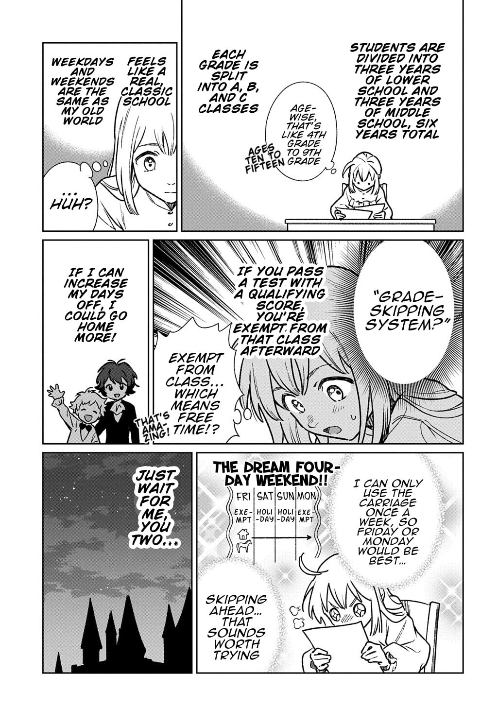Reborn in Another World, All I Know is Daily-Life Spells. Chapter 3 page 21 - 