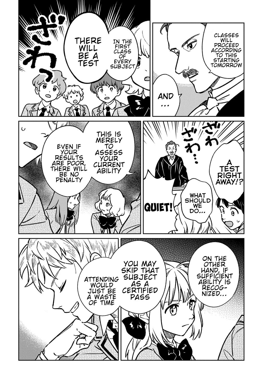 Reborn in Another World, All I Know is Daily-Life Spells. Chapter 3 page 28 - 