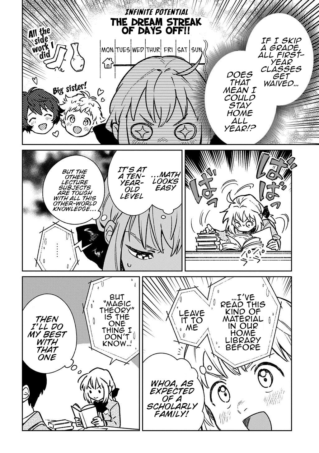 Reborn in Another World, All I Know is Daily-Life Spells. Chapter 3 page 30 - 