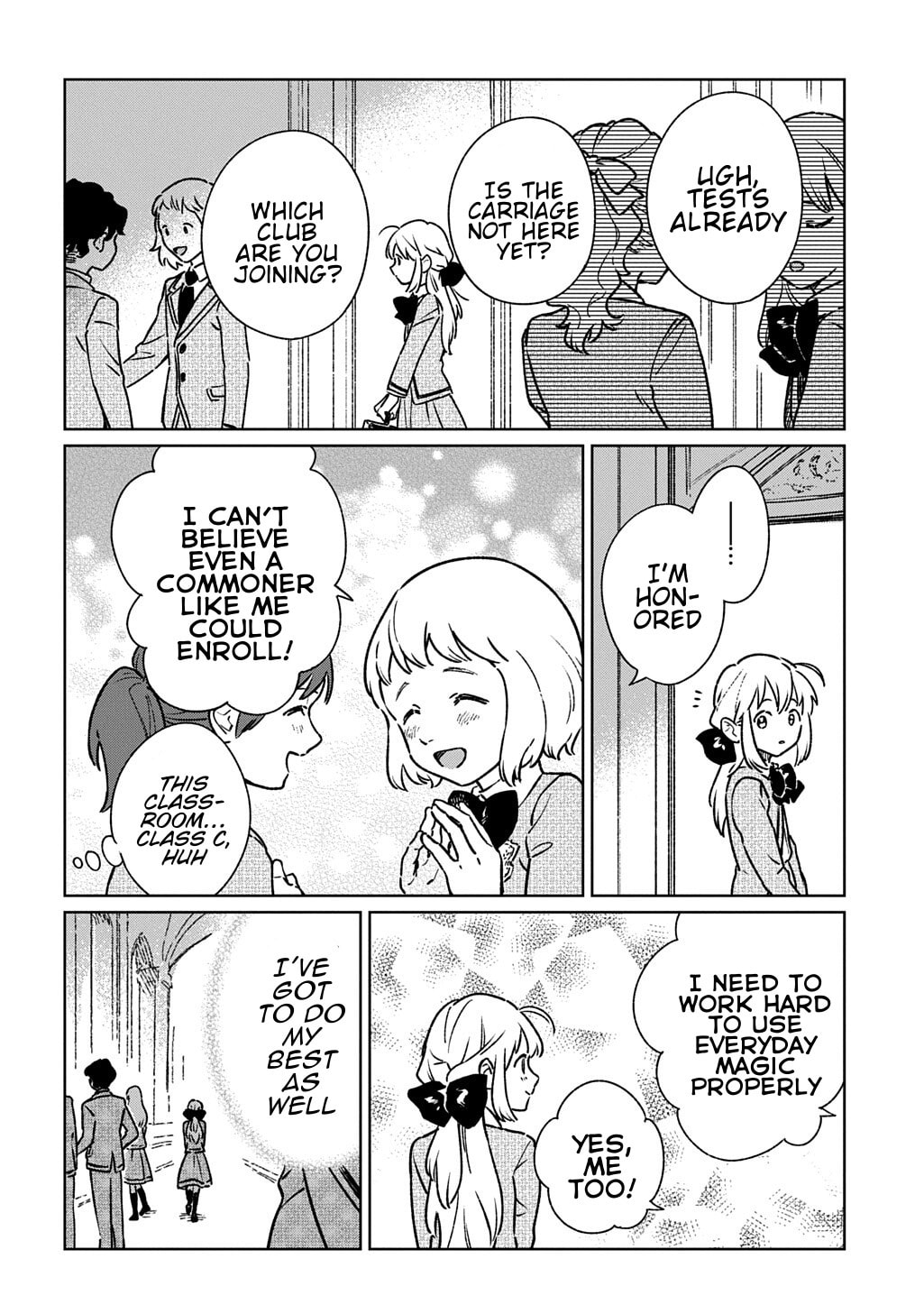 Reborn in Another World, All I Know is Daily-Life Spells. Chapter 3 page 32 - 
