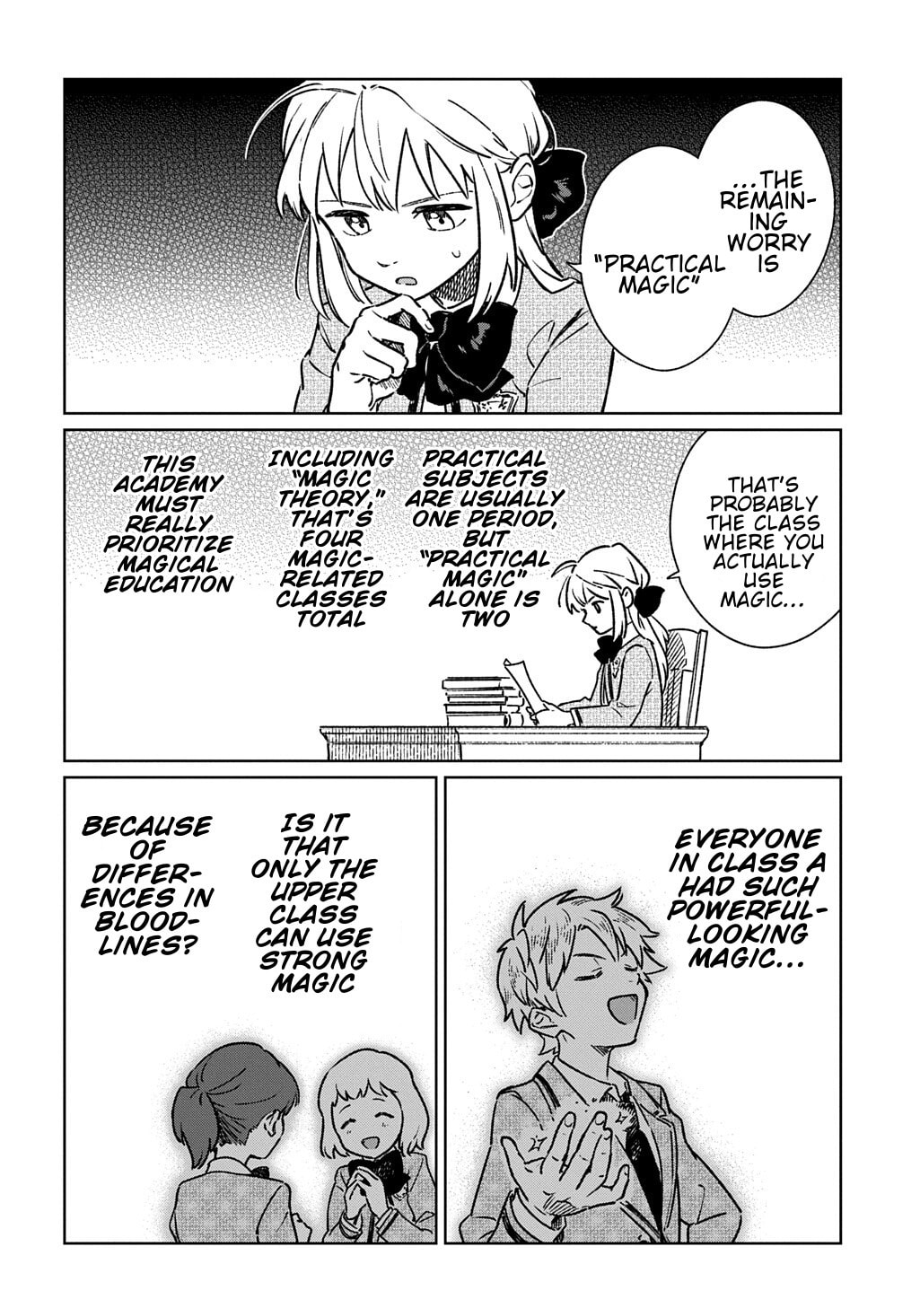 Reborn in Another World, All I Know is Daily-Life Spells. Chapter 3 page 34 - 