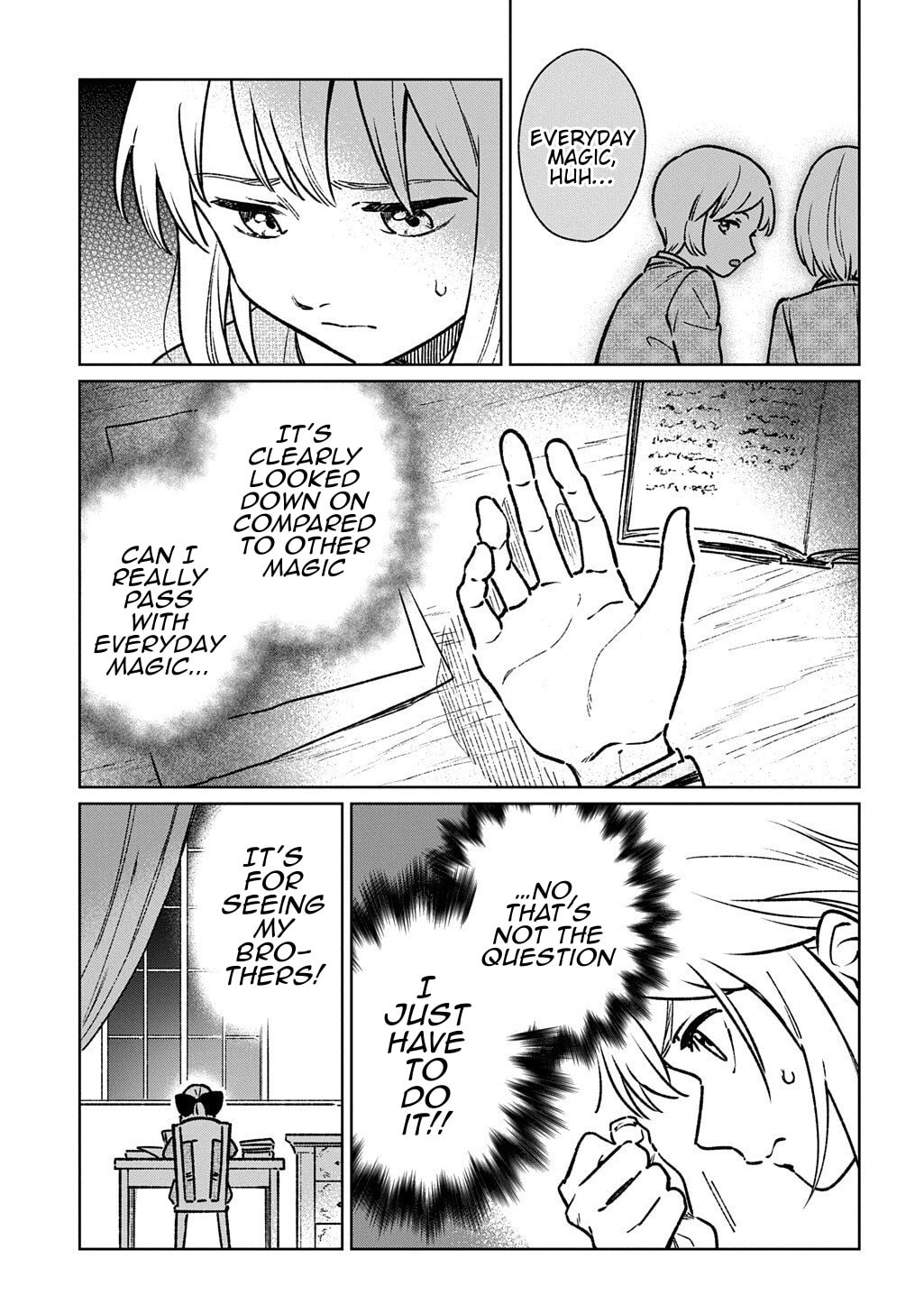 Reborn in Another World, All I Know is Daily-Life Spells. Chapter 3 page 35 - 
