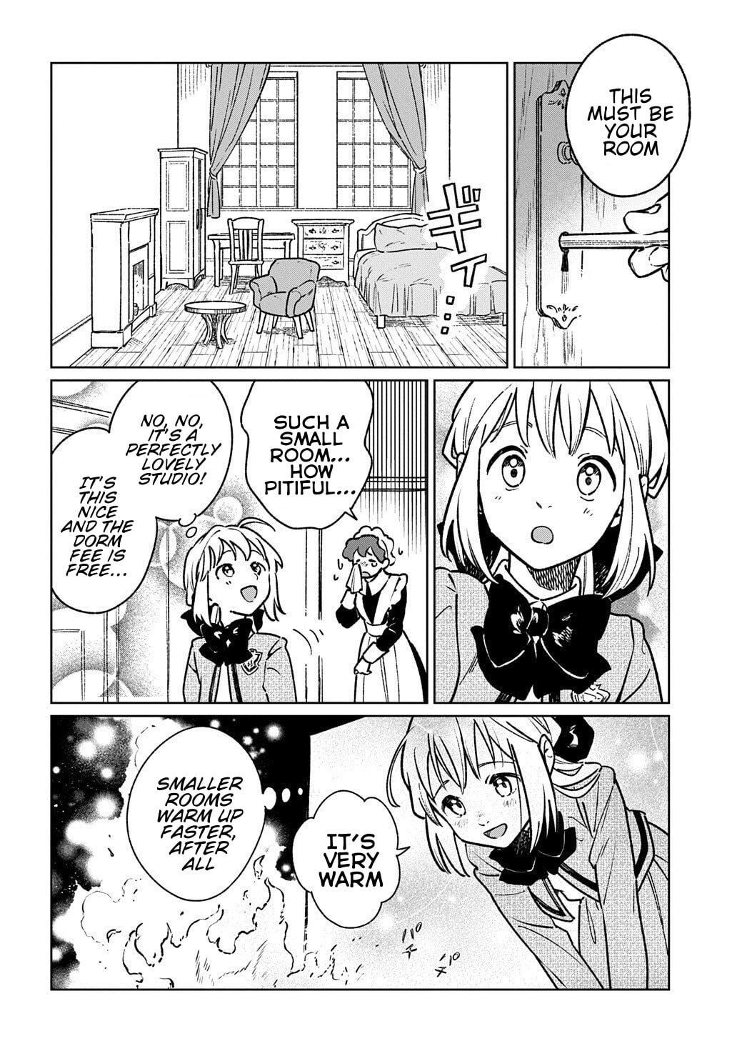 Reborn in Another World, All I Know is Daily-Life Spells. Chapter 3 page 8 - 
